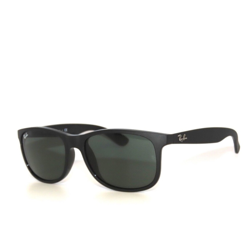 Rayban 4202 606971 53 Matte Black Green Sunglasses RB4202